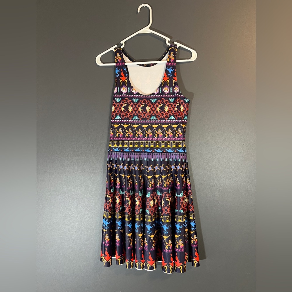 Blackmilk A Whole New World Skater Dress Size Medium - Picture 2 of 5